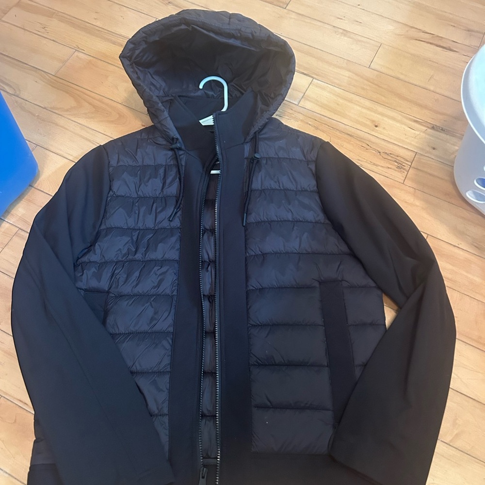 Kenneth Cole New York Black Puffer Jacket